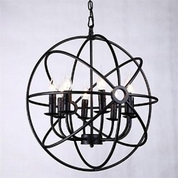 Mini lampadario in stile lampada a sospensione moderno contemporaneo tradizionale classico rustico lodge retrò lanterna paese globo