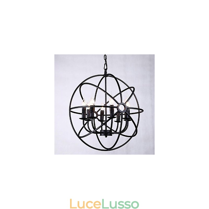 Mini lampadario in stile lampada a sospensione moderno contemporaneo tradizionale classico rustico lodge retrò lanterna paese globo