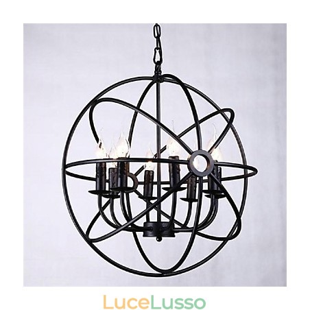 Mini lampadario in stile lampada a sospensione moderno contemporaneo tradizionale classico rustico lodge retrò lanterna paese globo Mini lampadario in stile lampada a sospensione moderno contemporaneo tradizionale classico rustico lodge retrò lanterna paese globo