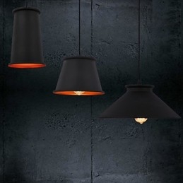 Lampadario Mini Stile Moderno Contemporaneo Metallo 3 Luci Lampada a Sospensione
