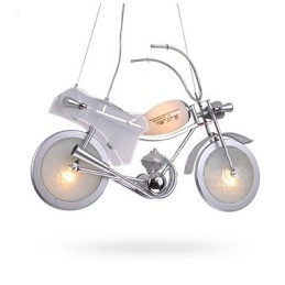 Lampada per motocicletta Illuminazione per cartoni animati Lampada per ragazzi Lampade per bambini