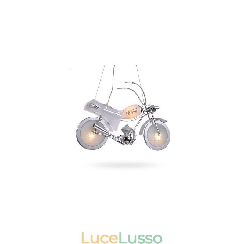 Lampada per motocicletta Illuminazione per cartoni animati Lampada per ragazzi Lampade per bambini
