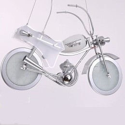 Lampada per motocicletta Illuminazione per cartoni animati Lampada per ragazzi Lampade per bambini