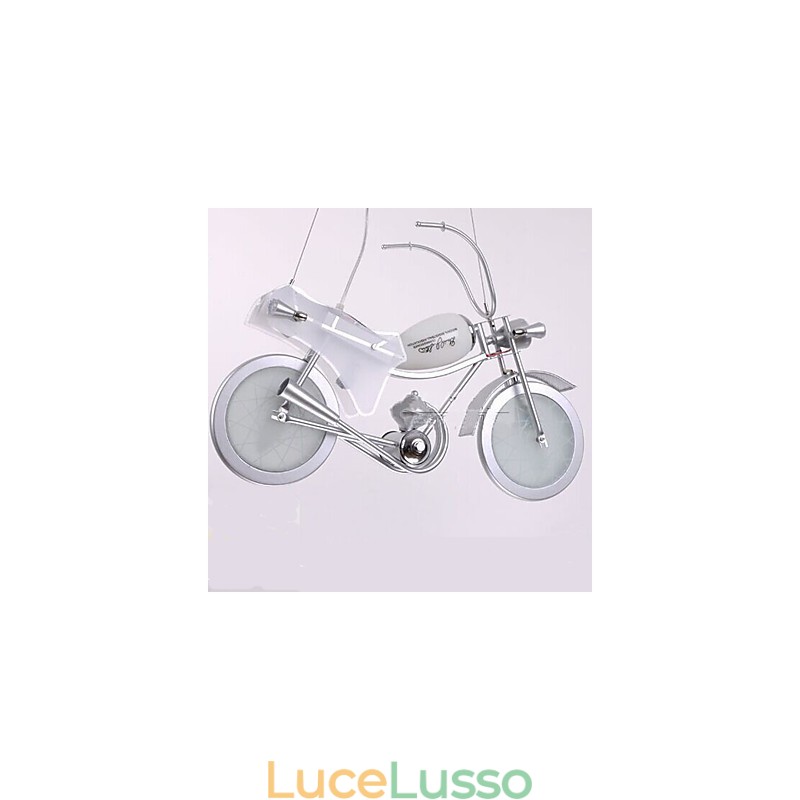 Lampada per motocicletta Illuminazione per cartoni animati Lampada per ragazzi Lampade per bambini