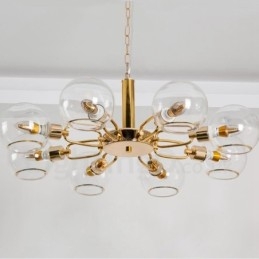 Lampadario magico in vetro creativo postmoderno nordico a 8 luci