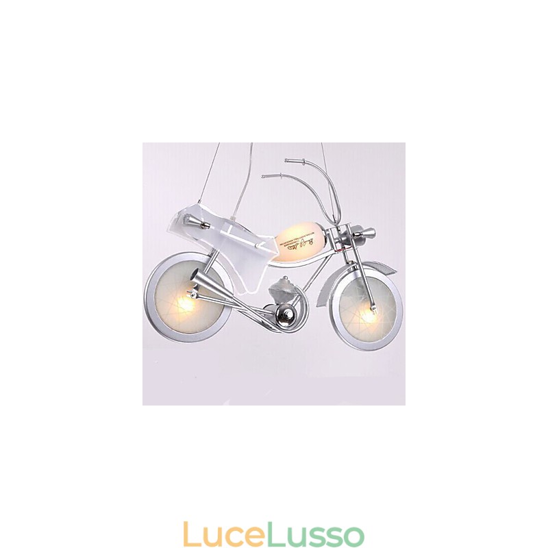 Lampada per motocicletta Illuminazione per cartoni animati Lampada per ragazzi Lampade per bambini