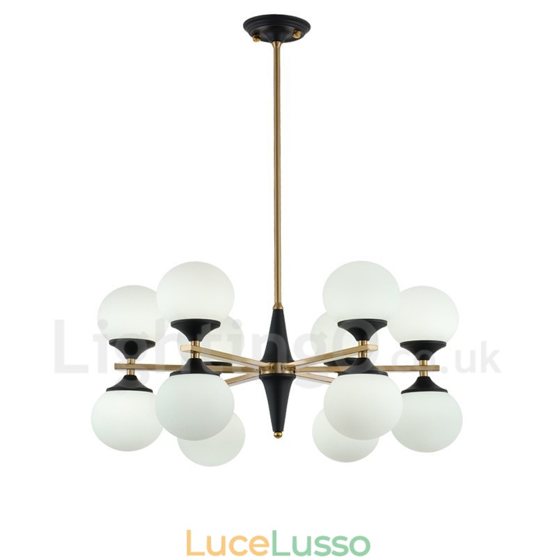 Lampadario nordico con 12 lampadine, lampada magica, lampade creative