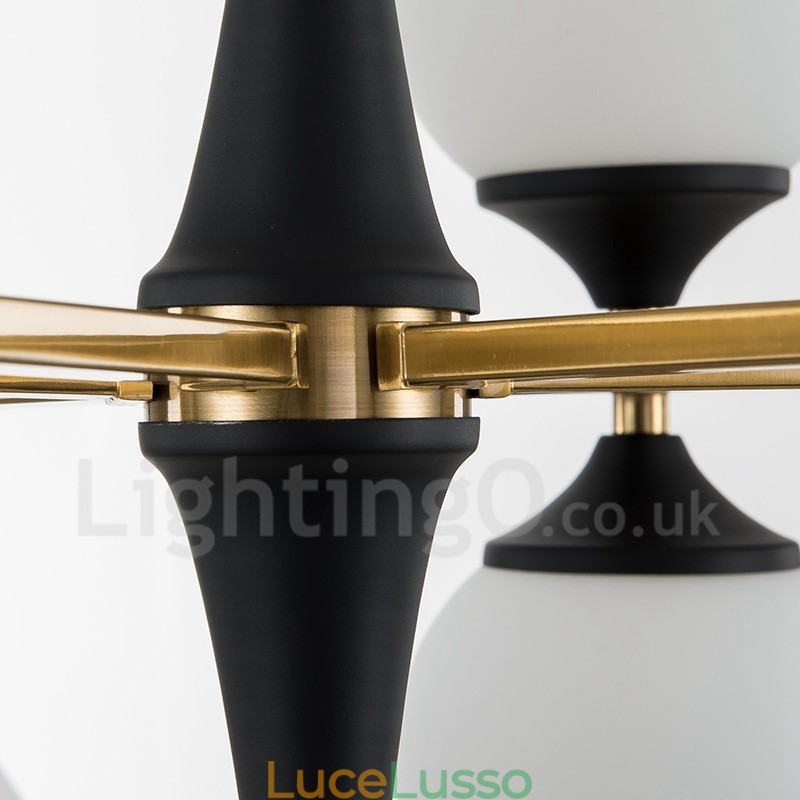 Lampadario nordico con 12 lampadine, lampada magica, lampade creative