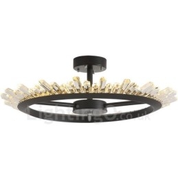 Moderne luci da soffitto in cristallo contemporaneo
