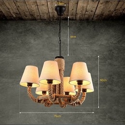Paese Designer Altri Lampadario in metallo