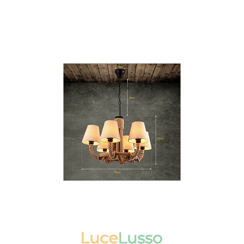 Paese Designer Altri Lampadario in metallo