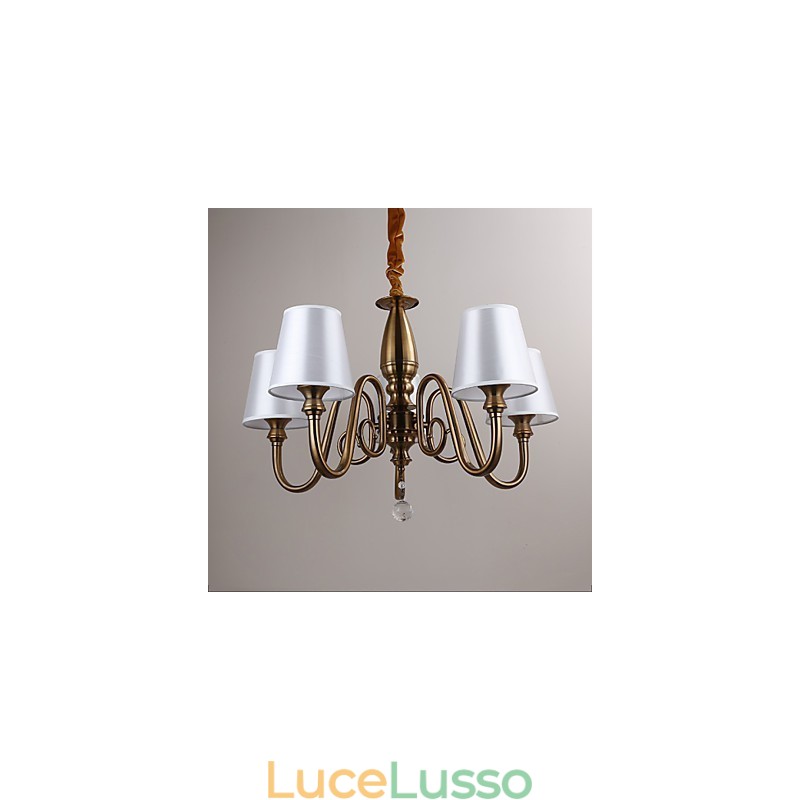 Lampadario moderno contemporaneo in metallo