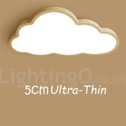 Ultra Thin Clouds dimmerabile moderno contemporaneo stile nordico luci da soffitto a filo con paralume in acrilico con telecomando può essere utilizzato anche come luce da parete