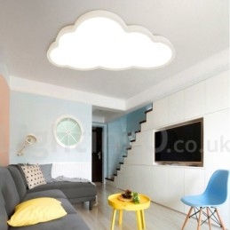 Ultra Thin Clouds dimmerabile moderno contemporaneo stile nordico luci da soffitto a filo con paralume in acrilico con telecomando può essere utilizzato anche come luce da parete