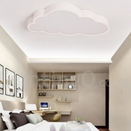 Ultra Thin Clouds dimmerabile moderno contemporaneo stile nordico luci da soffitto a filo con paralume in acrilico con telecomando può essere utilizzato anche come luce da parete