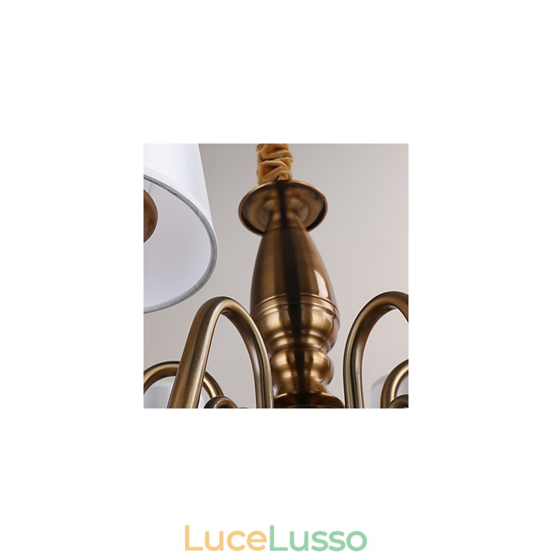 Lampadario moderno contemporaneo in metallo