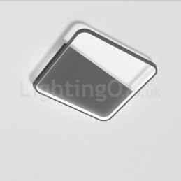 Plafoniere da soffitto moderne e minimaliste ultra sottili da 5 cm in alluminio quadrato a filo
