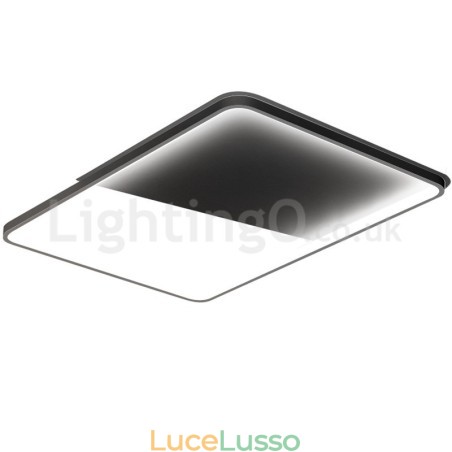 Plafoniere da soffitto rettangolari in alluminio ultrasottili e minimaliste moderne da 5 cm Plafoniere da soffitto rettangolari in alluminio ultrasottili e minimaliste moderne da 5 cm