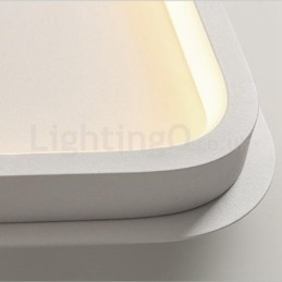 Plafoniere da soffitto rettangolari in alluminio ultrasottili e minimaliste moderne da 5 cm