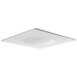 Lampada da soffitto moderna ed elegante, quadrata sottile, da montare a filo