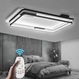 Moderne luci da soffitto a filo con paralume in acrilico