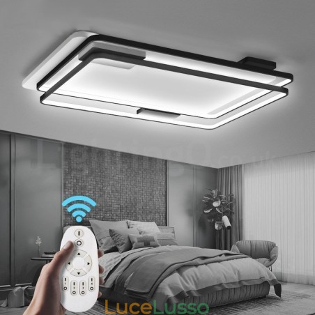 Moderne luci da soffitto a filo con paralume in acrilico Moderne luci da soffitto a filo con paralume in acrilico