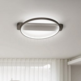 Lampada da soffitto rotonda nordica a filo