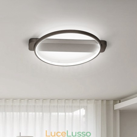 Lampada da soffitto rotonda nordica a filo Lampada da soffitto rotonda nordica a filo