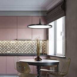 Lampada a sospensione a testa singola in stile nordico ultra sottile