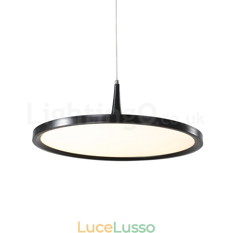 Lampada a sospensione a testa singola in stile nordico ultra sottile