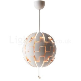 Lampadario moderno nordico a forma di palla