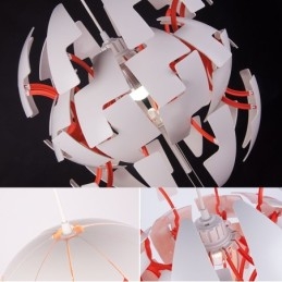 Lampadario moderno nordico a forma di palla