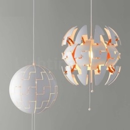 Lampadario moderno nordico a forma di palla