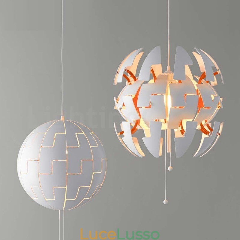 Lampadario moderno nordico a forma di palla