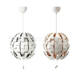 Lampadario moderno nordico a forma di palla