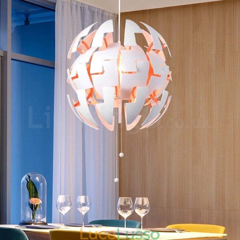 Lampadario moderno nordico a forma di palla