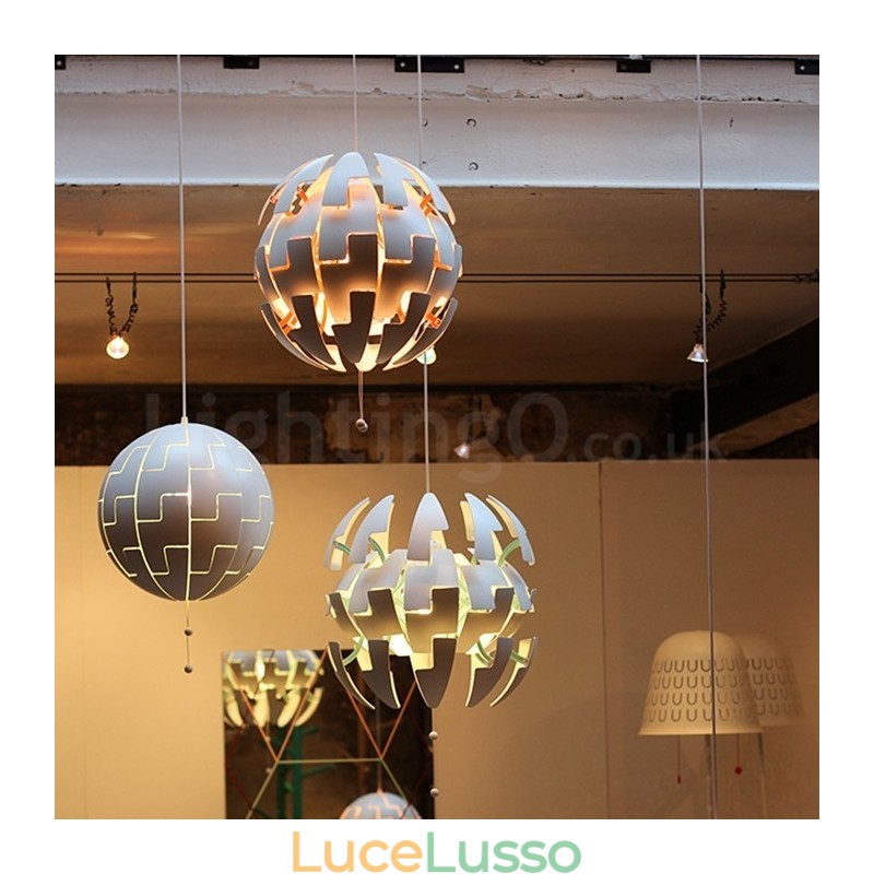 Lampadario moderno nordico a forma di palla