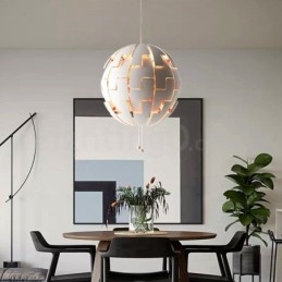 Lampadario moderno nordico a forma di palla