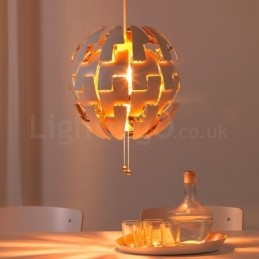 Lampadario moderno nordico a forma di palla