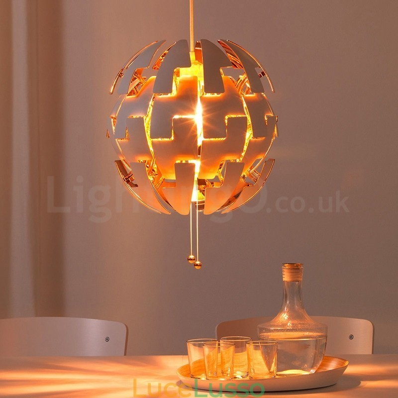 Lampadario moderno nordico a forma di palla