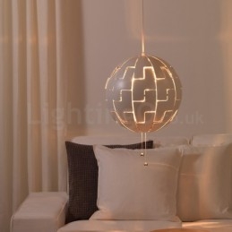 Lampadario moderno nordico a forma di palla