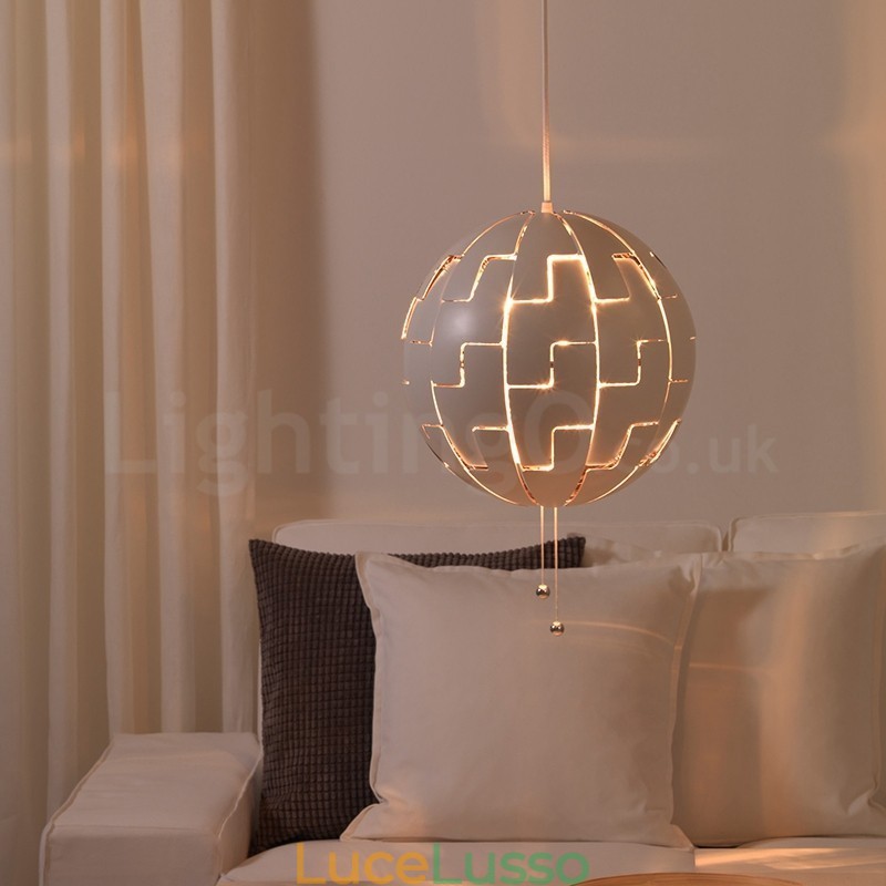Lampadario moderno nordico a forma di palla