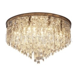 Moderne luci da soffitto a filo Luci di cristallo