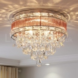 Quest'anno le luci da soffitto a filo in cristallo alla moda moderna