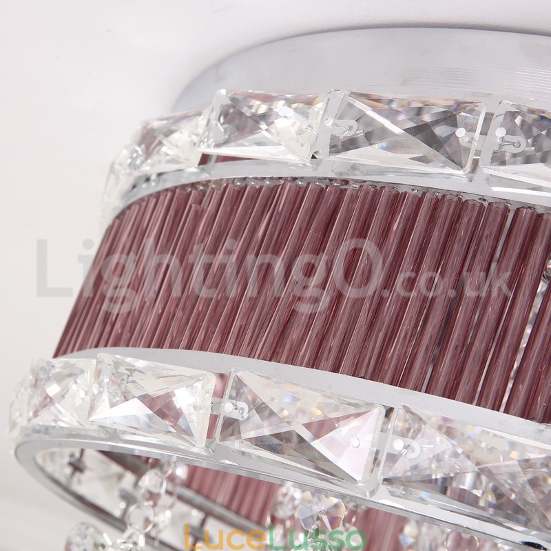 Quest'anno le luci da soffitto a filo in cristallo alla moda moderna