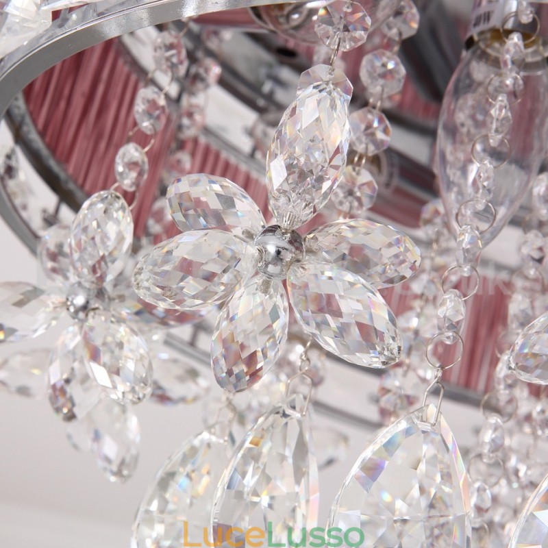 Quest'anno le luci da soffitto a filo in cristallo alla moda moderna