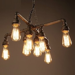 Lampadario Moderno Contemporaneo Tradizionale Classico Rustico Lodge Metallo