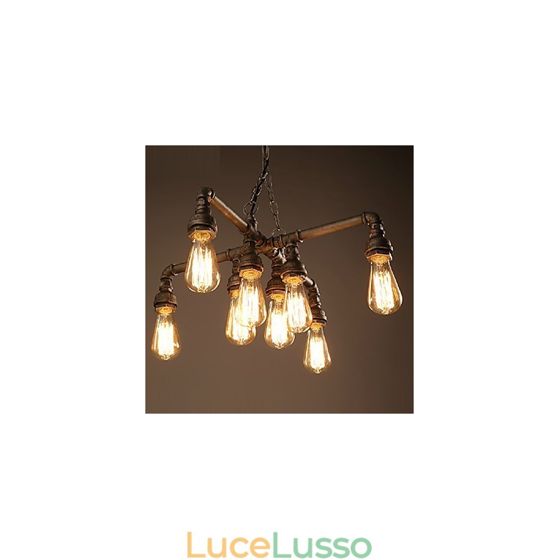 Lampadario Moderno Contemporaneo Tradizionale Classico Rustico Lodge Metallo