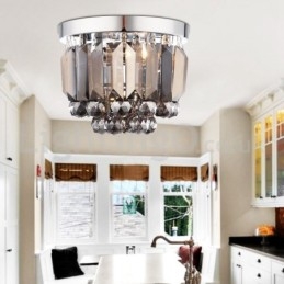 Moderne luci da soffitto in cristallo a filo
