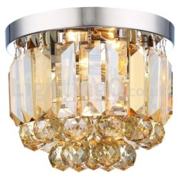 Moderne luci da soffitto in cristallo a filo